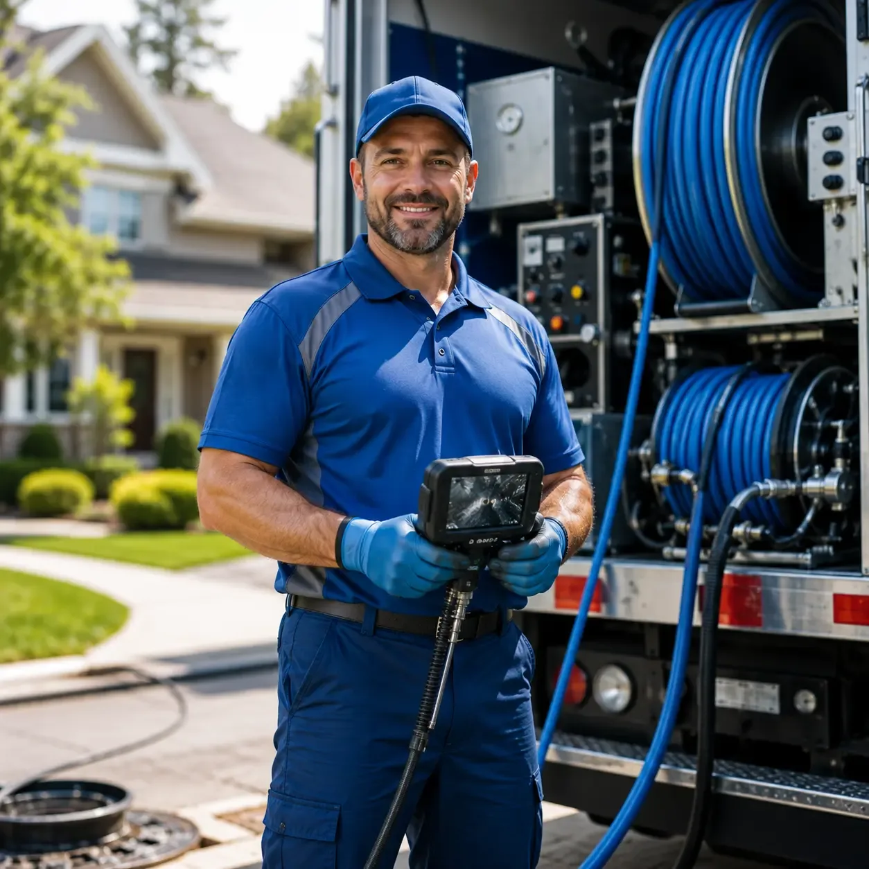 Local outdoor drain cleaning specialists in Gaylord, MI